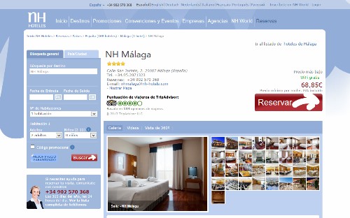 Hotel NH Mlaga